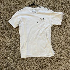 RipnDip white t-shirt, size medium